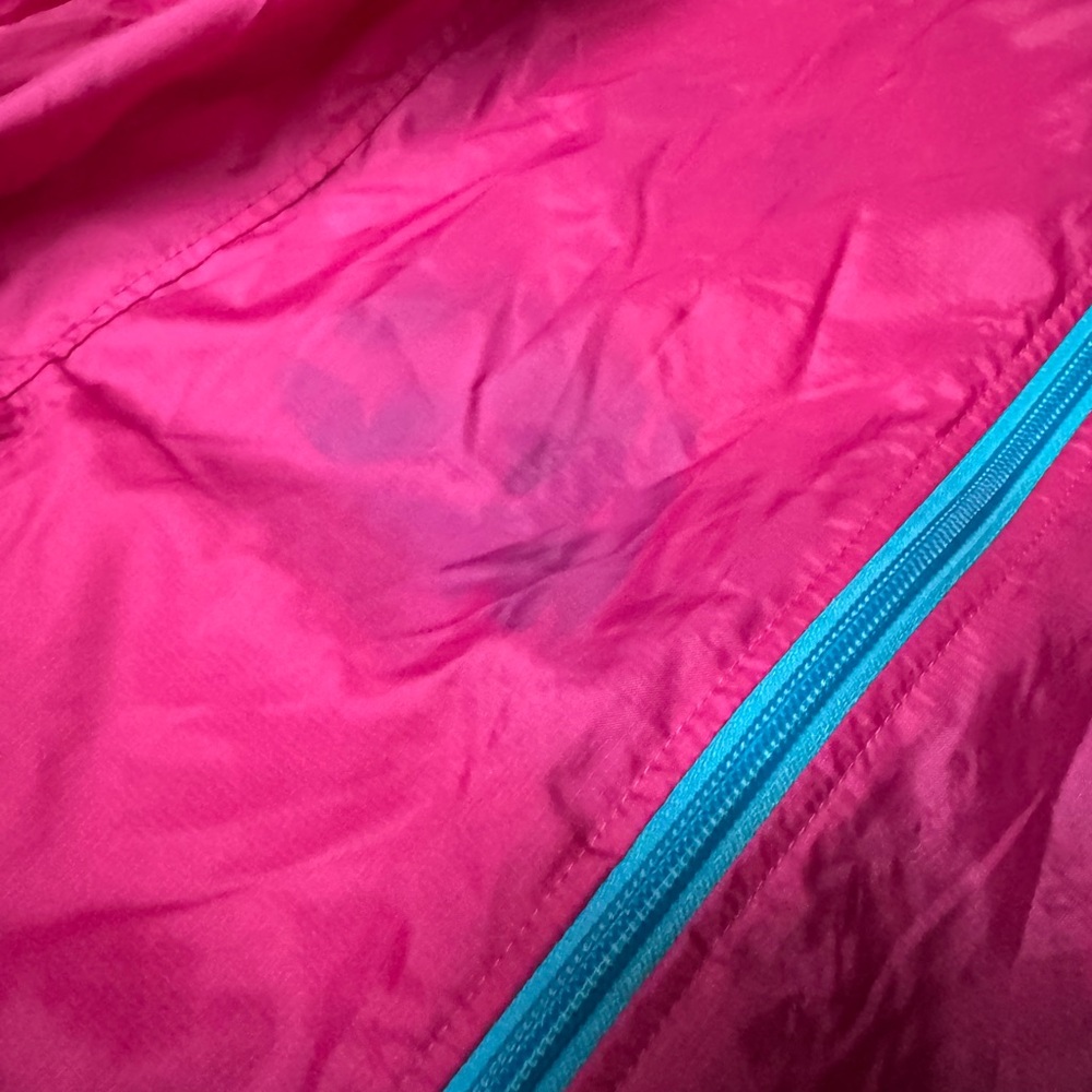 The North Face pink windbreaker Jacket size large women’s - Picture 4 of 8